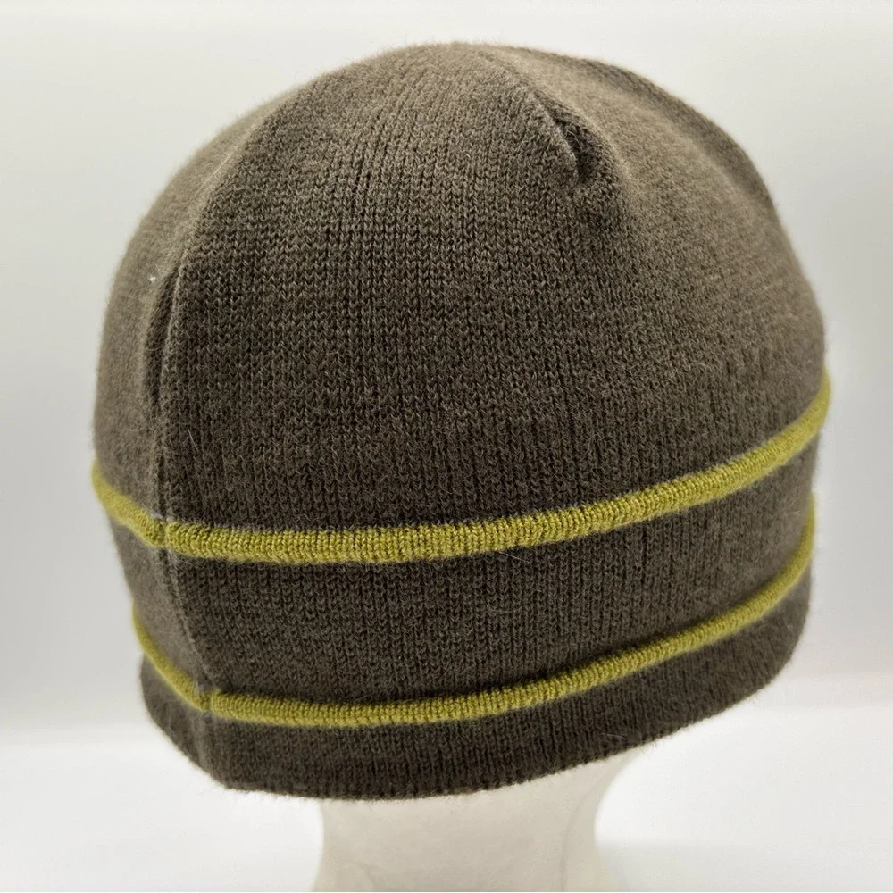 The North Face Kids Green Wool Beanie Unisex One Size Fits Most‎